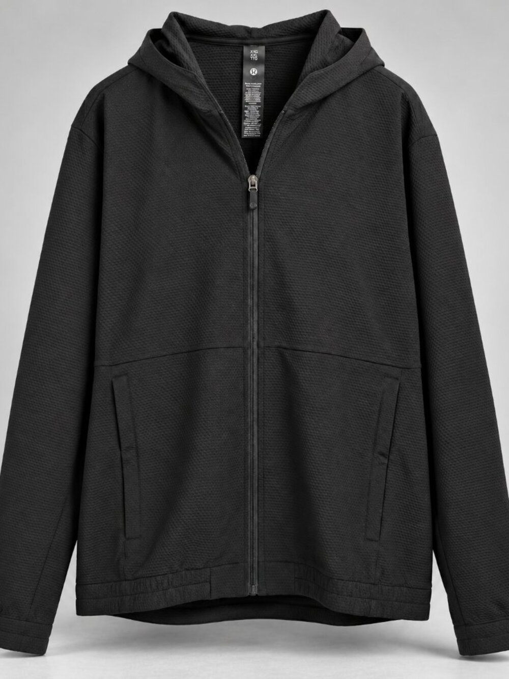 Lululemon License to Train Textured Full Zip Jacket Black XXL NWT